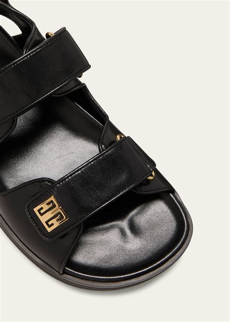 givenchy leather sandals.